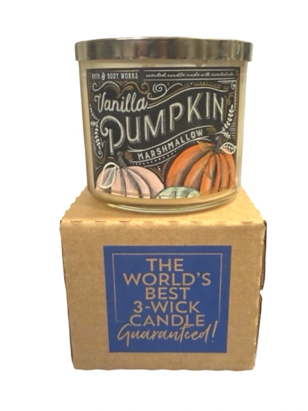 Vanilla Pumpkin Marshmallow Candle